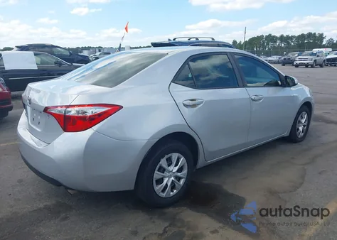 2016 Toyota Corolla L from USA, damaged, VIN 2T1BURHE1GC642213